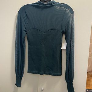 Free People Light Up Layering Top NWT